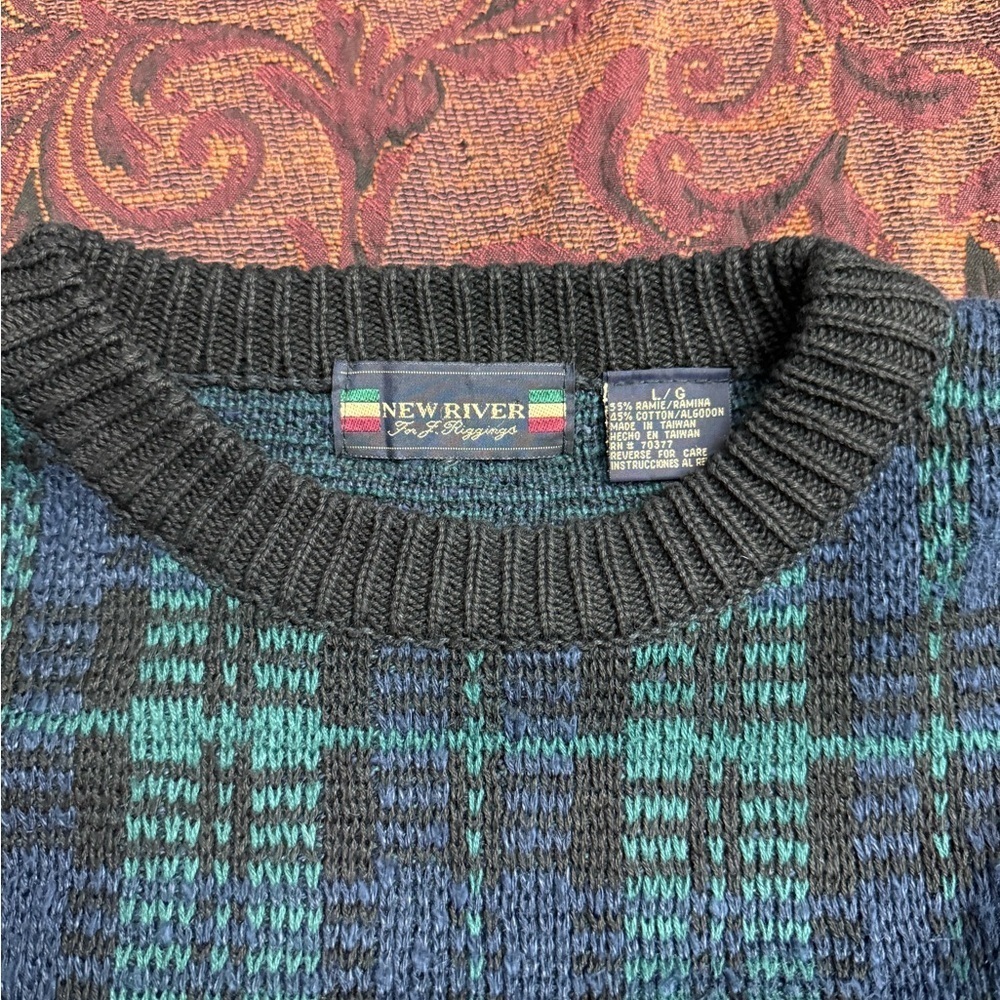 80s New River Heavy Knit Sweater - Picture 3 of 6